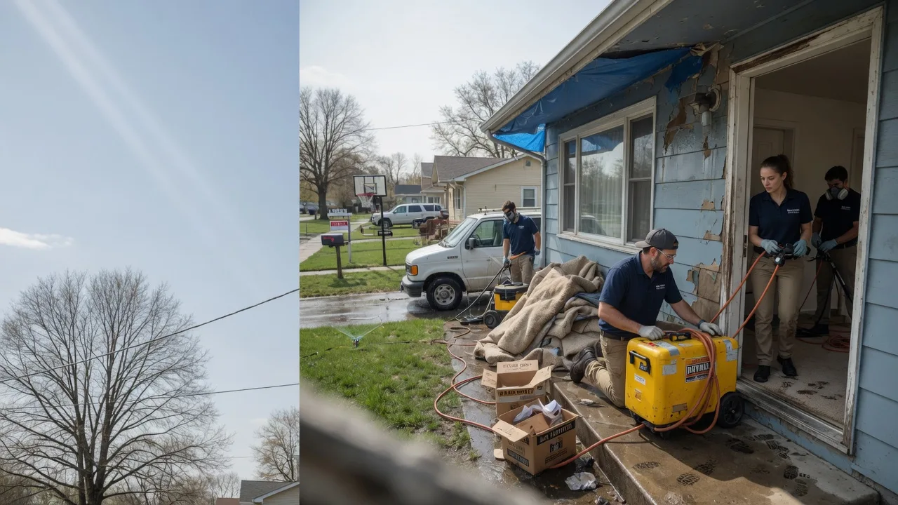 Basement Flood Cleanup in Algonac, MI near me